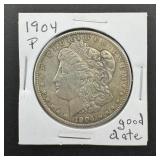 1904 Morgan Silver Dollar