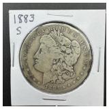 1883-s Morgan Silver Dollar