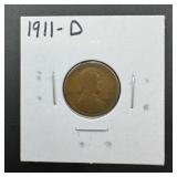 1911-d Lincoln Wheat Cent