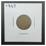 1867 Indian Head Cent