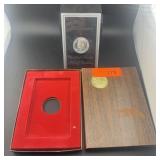 1971-s Silver Ike Dollar In Box