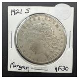 1921-s Morgan Silver Dollar