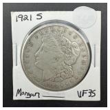 1921-s Morgan Silver Dollar