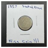 1857-seated Dime