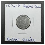 1872-seated Dime