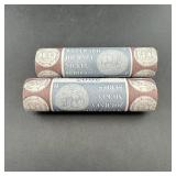 (2 Times) 2005 P&d Nickel Rolls - American Bison