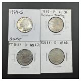 4 High Grade Quarters
