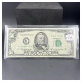 1950-d $50 Us Legal Tender Note