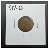 1917-d Lincoln Wheat Cent