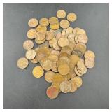 100 Wheat Pennies
