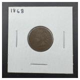 1868 Indian Head Cent
