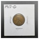 1917-d Wheat Cent
