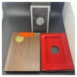 1971-s Silver Ike Dollar In Box