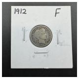 1912 Barber Silver Dime