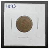 1893 Indian Head Cent