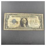 1928-a $1 Funnyback Silver Certificate