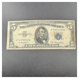 1953 $5 Silver Certificate