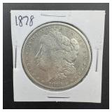 1878 Morgan Silver Dollar