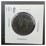 1818 Large Cent