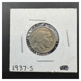 1937-s Buffalo Nickel