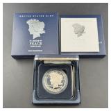 2024 San Francisco Peace Dollar With Coa And Box