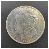 1921-d Morgan Silver Dollar