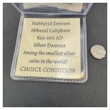 1854 Happert Emerit Silver Dama Coin