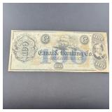 1800s Canal Bank Of New Orleans $100 Bill