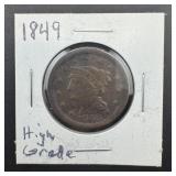 1849 Large Cent