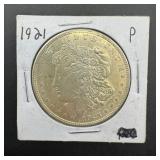 1921 Morgan Silver Dollar