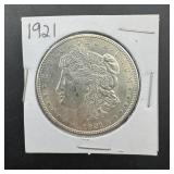 1921 Morgan Silver Dollar