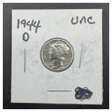 1944-d Uncirculated Mercury Dime