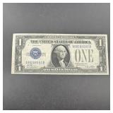1928-a $1 Funnyback Silver Certificate