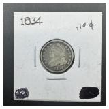 1834 Capped Bust Dime