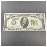 1934 $10 Green Seal Note