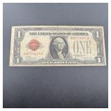 1928 $1 Red Seal Note