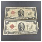 1928 $2 Red Seal Note