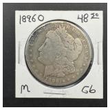 1896-o Morgan Silver Dollar