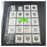 Sheet Of Proof Jefferson Nickels
