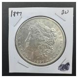 1887 Morgan Silver Dollar