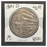 1921-d Morgan Silver Dollar