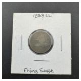1858 Flying Eagle Cent