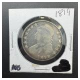 1819 Capped Bust Half Dollar