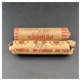Two Old Rolls Of Wheat Pennies