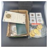Large Lot Of U.s. Coins & Tokens