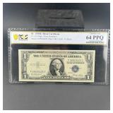 1935-e $1 Silver Certificate Uncirculated