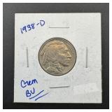 1938-d Buffalo Nickel