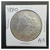 1880-p Morgan Silver Dollar