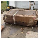 Large Double Pedestal Desk, Approx. 30" X 60", Bee