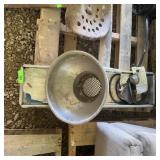 Stainless Steel Milk Strainer, Strainer Only